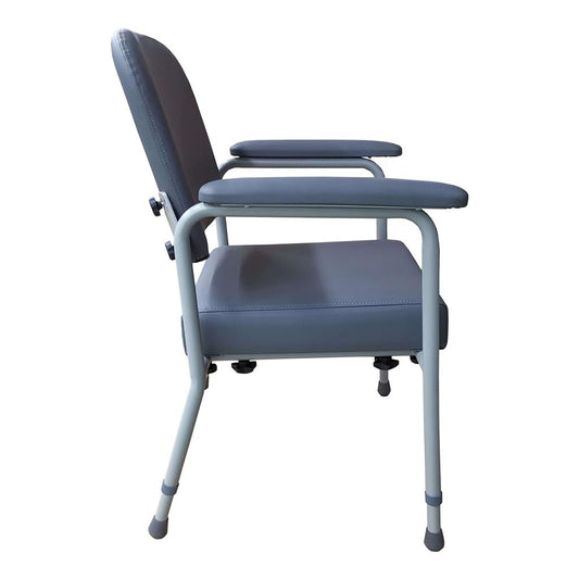 Utility Chair Height & Width Adjustable K/D - Greystone image 1