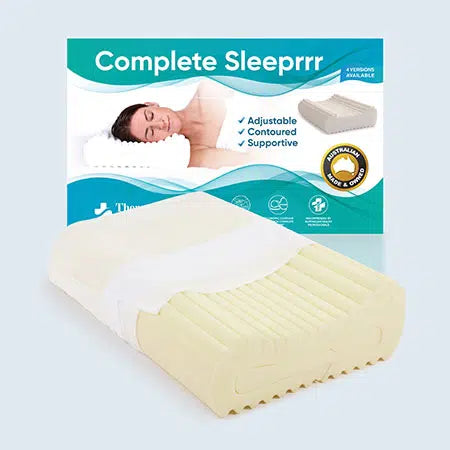 Complete Sleeprrr Memory Foam Pillow Deluxe Traditional Firm