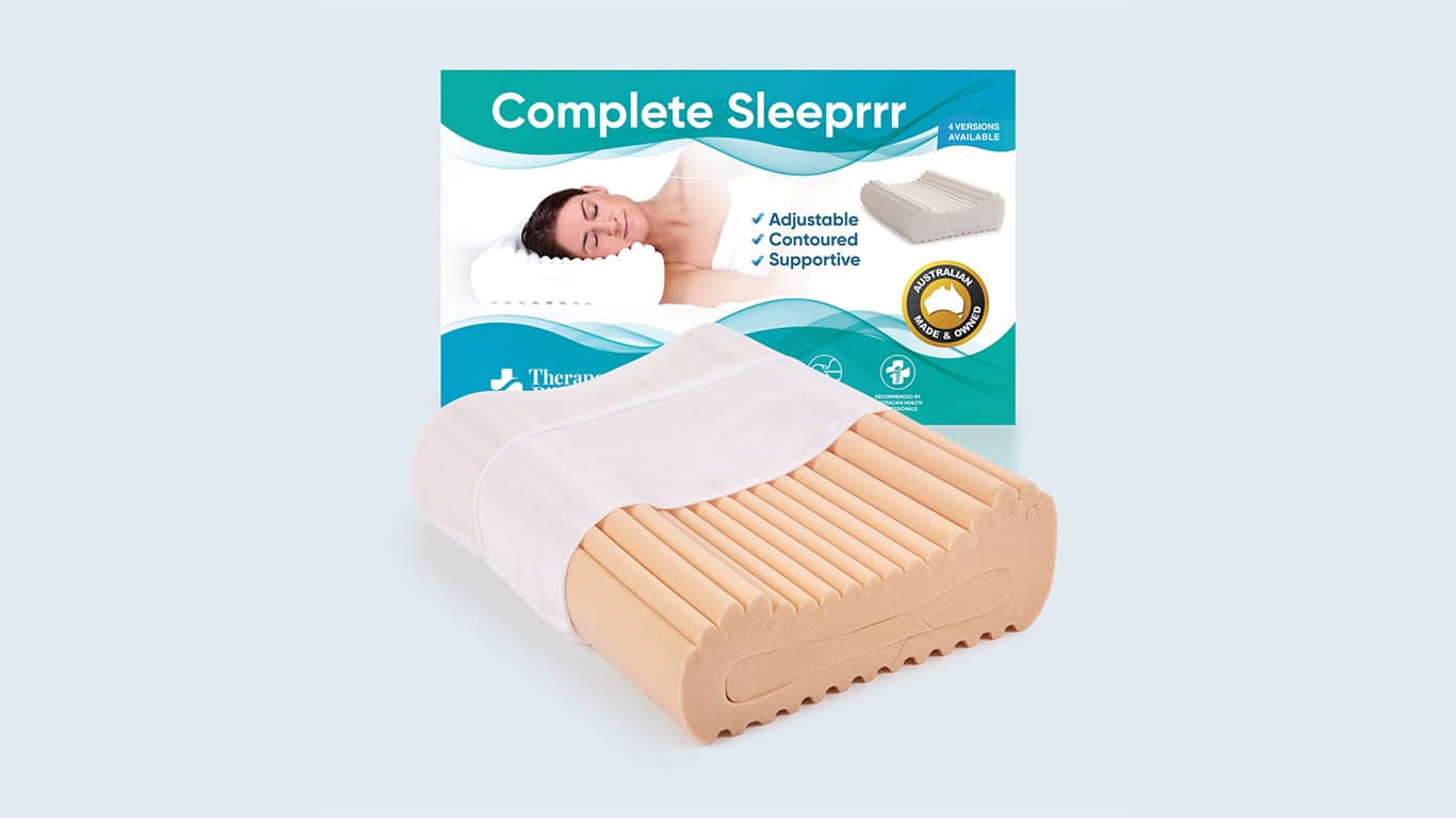 Complete Sleeprrr Memory Foam Pillow Plus