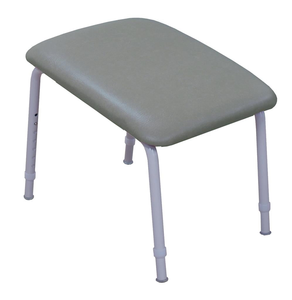 Kcare Padded Angled Leg Rest Grey Frame image 0
