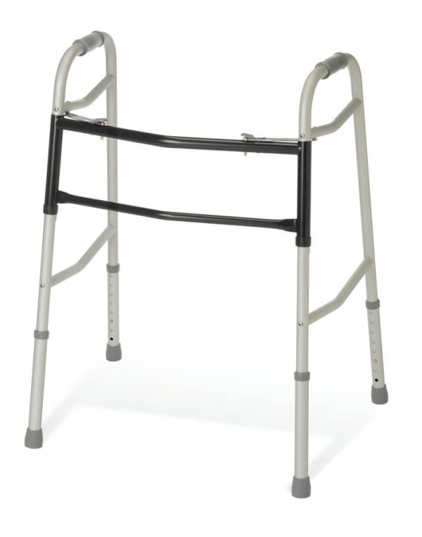BE Walker Folding Extra Heavy Duty  W/O Wheels image 0