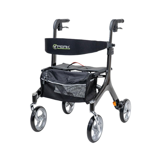 Ellipse SuperLite Carbon Fibre Rollator Black image 0