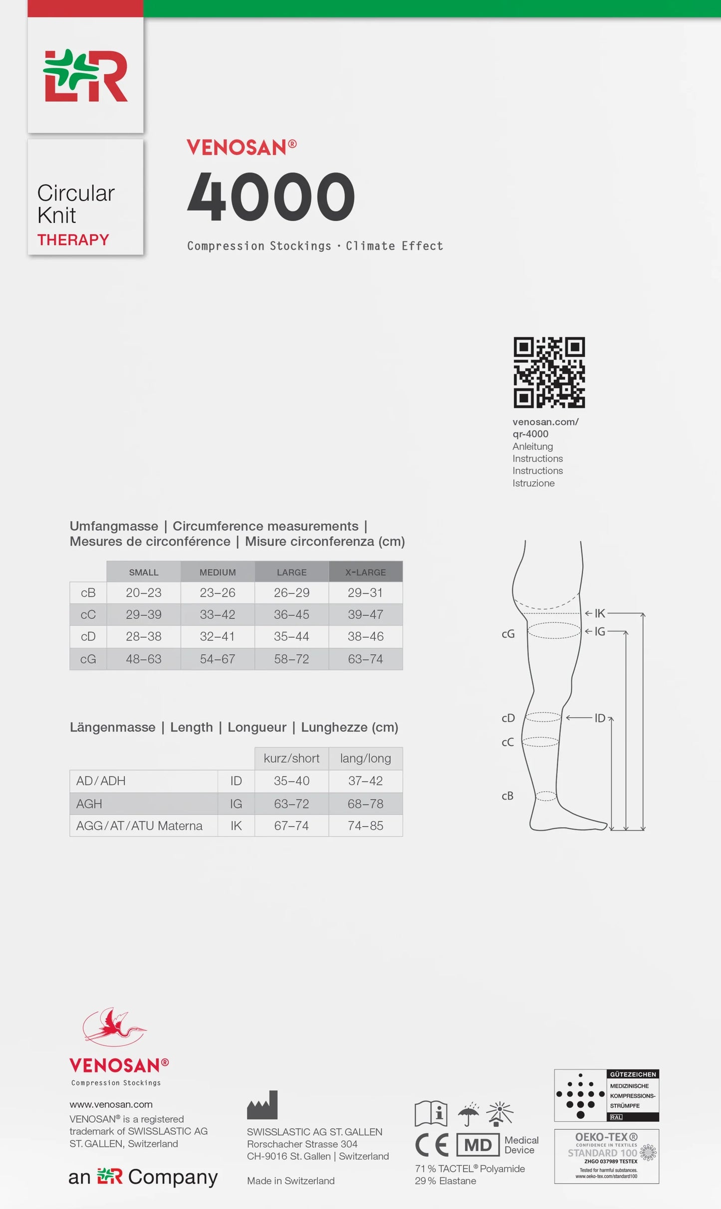 Venosan Compression Stocking 4000 Range