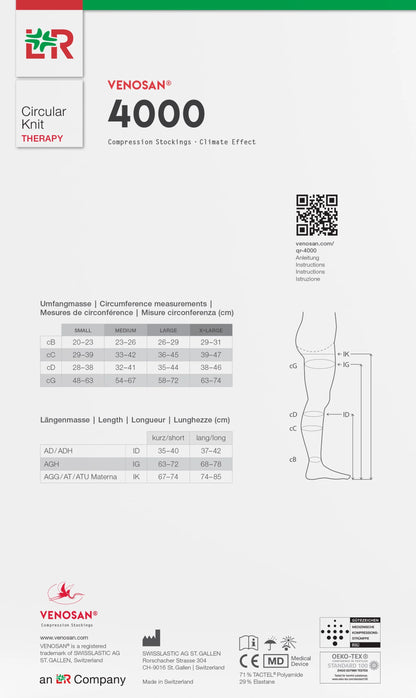 Venosan Compression Stocking 4000 Range